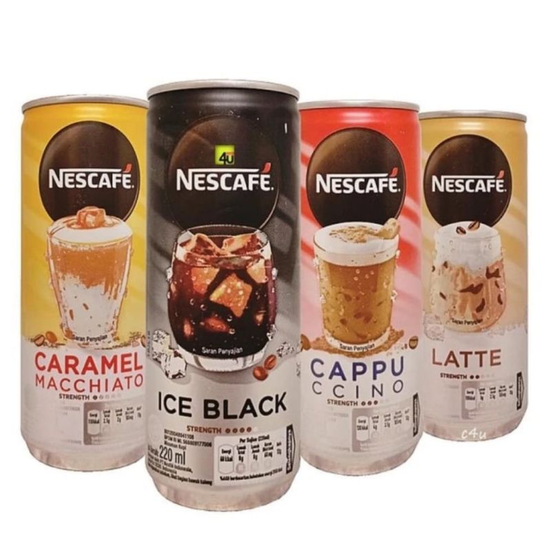 

Kopi Instan Nescafe kemasan kaleng ukuran 220ml