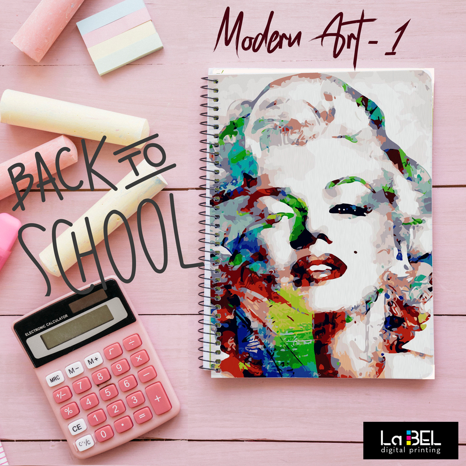 

Notebook Modern Art - Ukuran A5