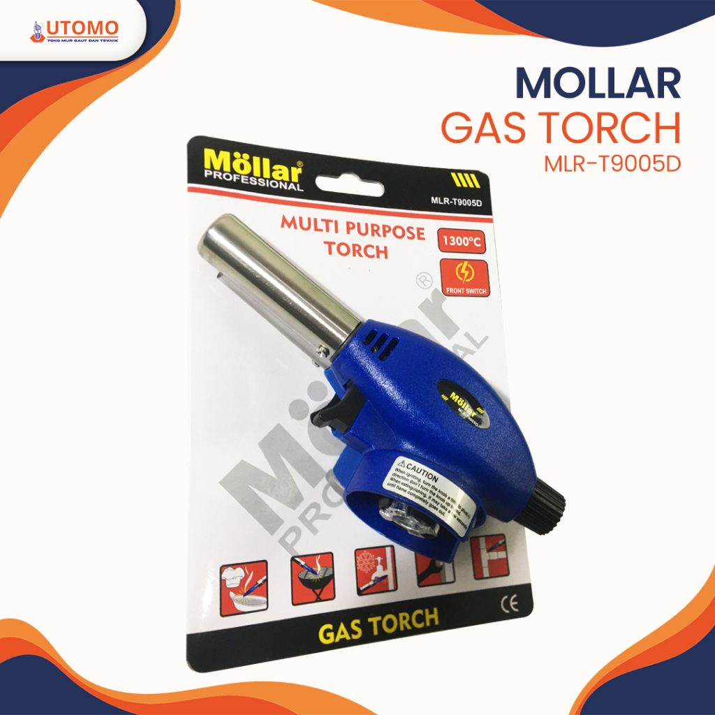 MOLLAR T9005D Gas Torch Serbaguna 1.300 Celcius
