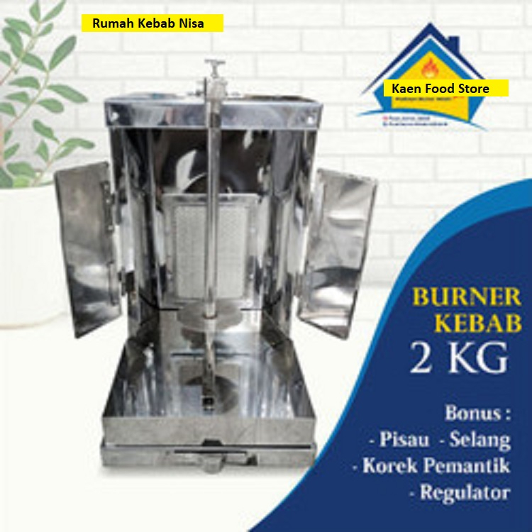 Burner Kebab Mesin kebab Mesin Pemanggang Kebab Aneka Varian