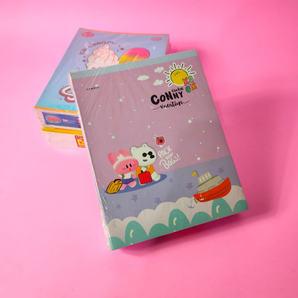 

Buku Tulis Okey 1 Pack 38 Lembar (10 Pcs) Ukuran A5