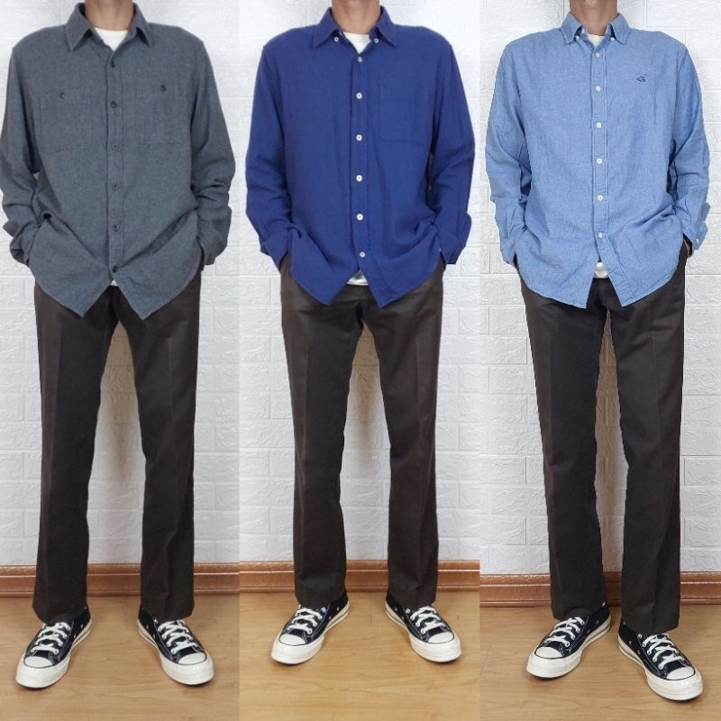 Kemeja Second GAP / Kangol / Polo Club