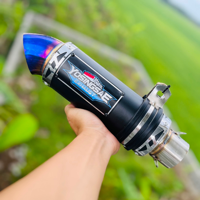 knalpot yosingsae RIQUEST  (pre order) silincer & pipa leher