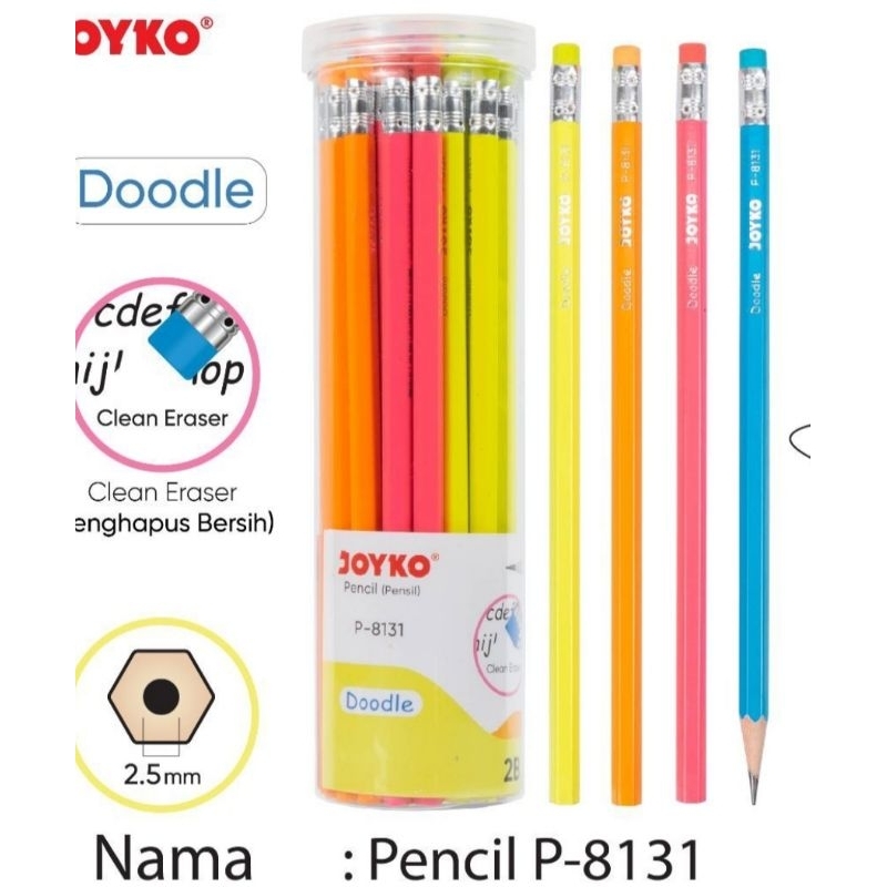 

pensil Serut Joyko P-8131 2B (1 pcs)