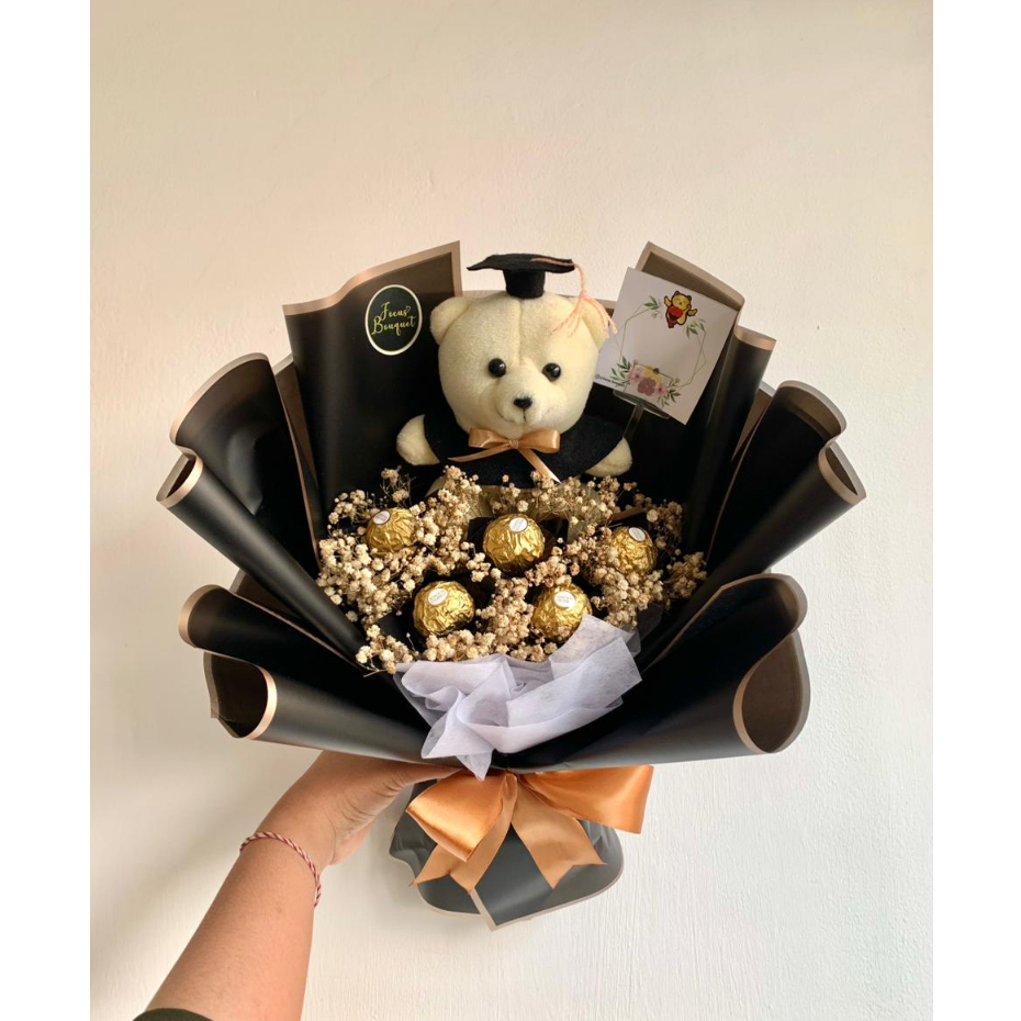 Chocolate Bouquet Ferrero Rocher / Buket Cokelat / Buket Coklat / wisuda / valentine / anniversary/ 
