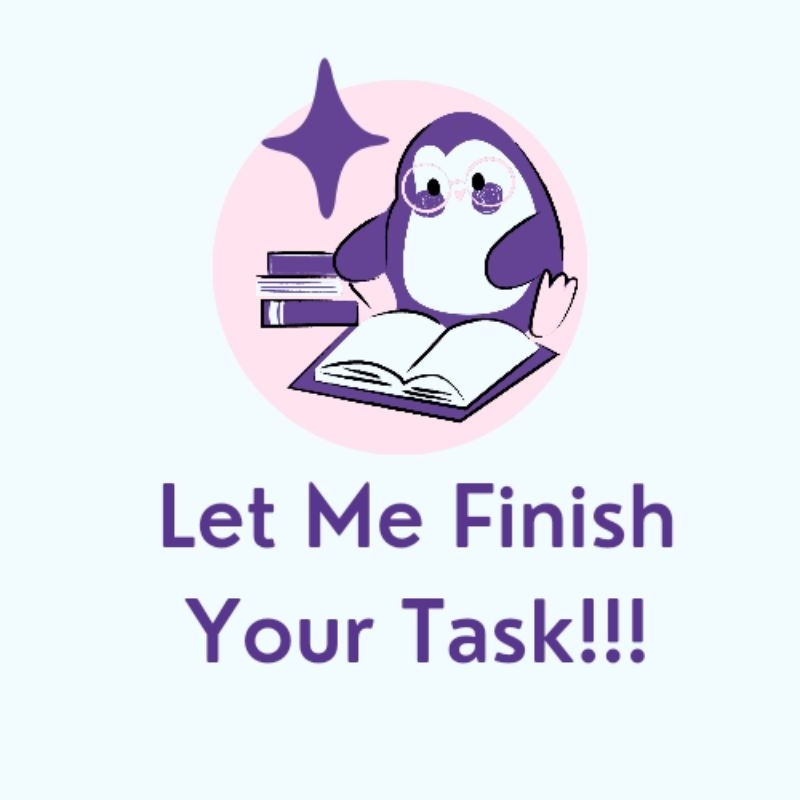 

Let me finish your task