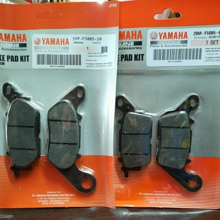 Kampas Rem Depan + Belakang NMAX