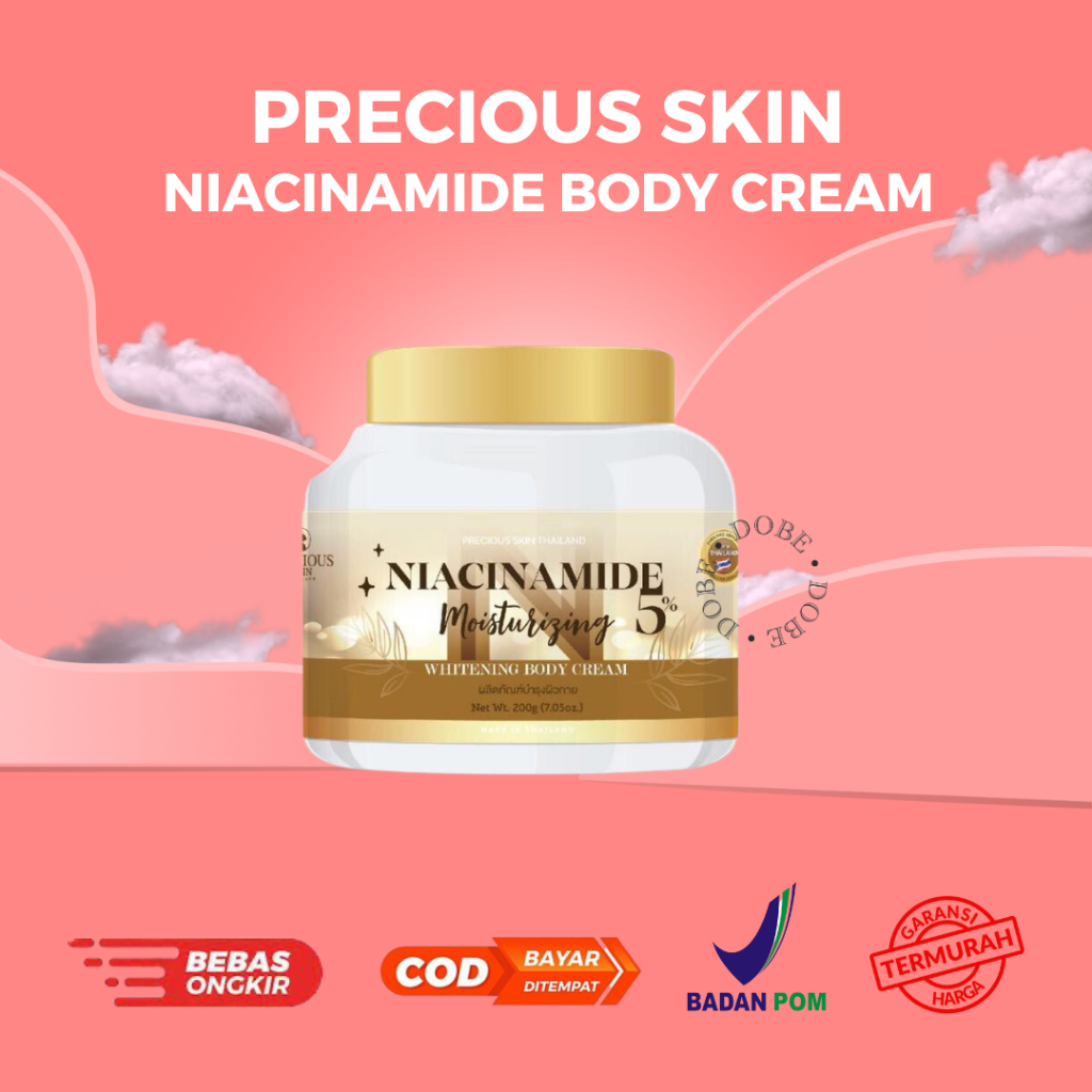 PRECIOUS SKIN Niacinamide Body Cream - 200gr
