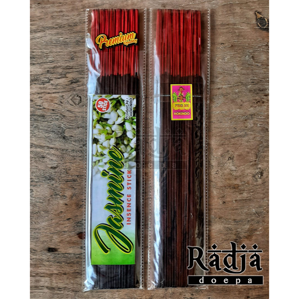 Dupa Hio Ritual PREMIUM JASMINE 50 Batang Hitam Wangi Harum Melati