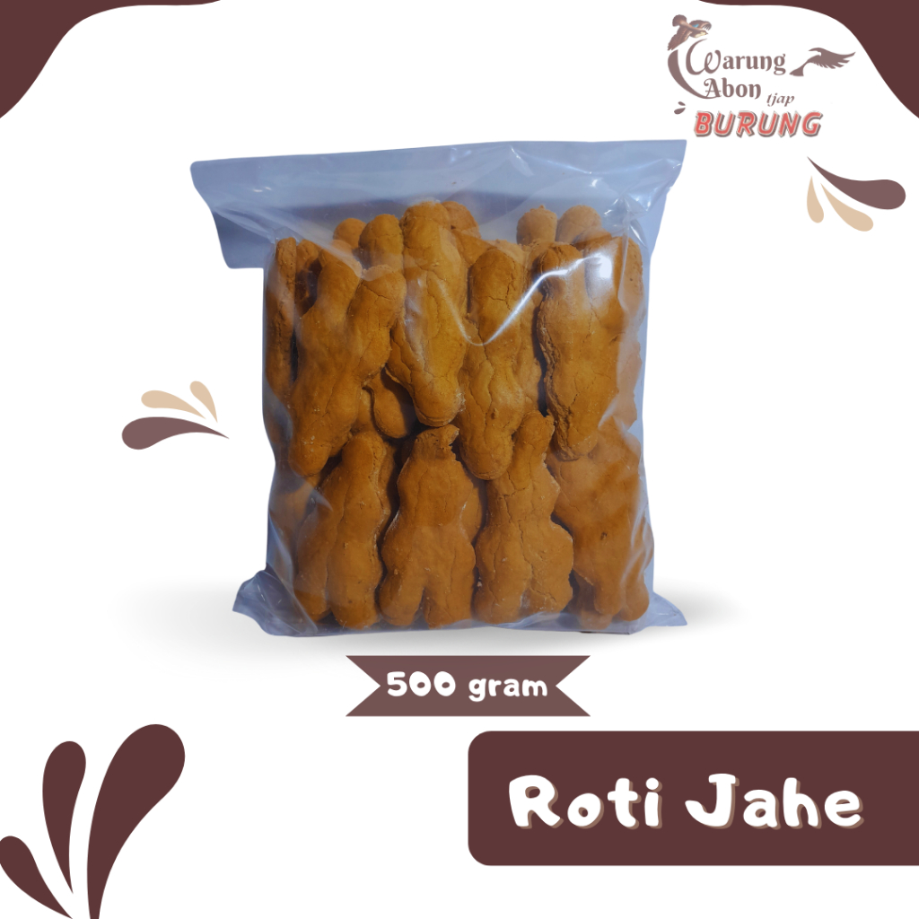 

Roti Jahe Cap Burung 500 gram