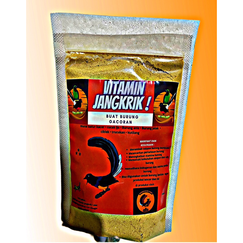 vitamin jangkrik untuk burung gacoran