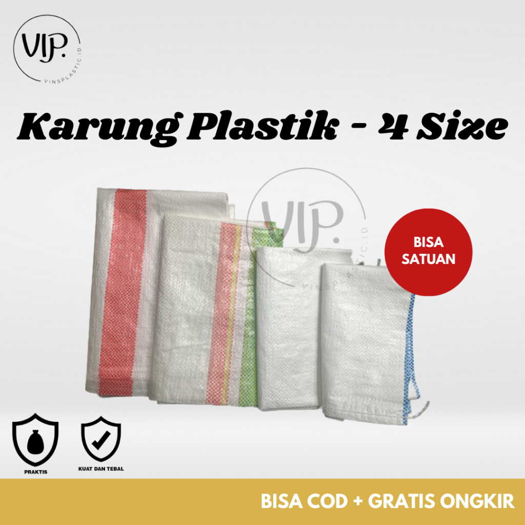 Karung Plastik | Karung Packing Paket | Karung Anyam Plastik | Karung Plastik Putih | Karung Putih |