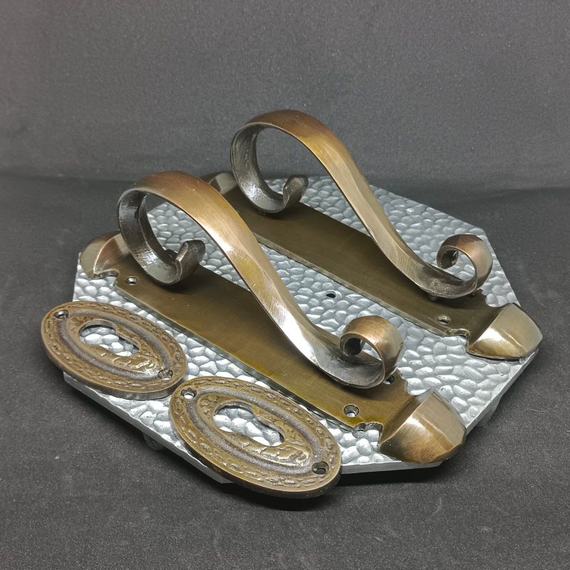 1set gagang pintu rumah & lubang kunci antik