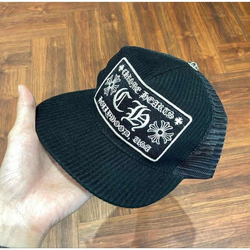 topi corduroy black