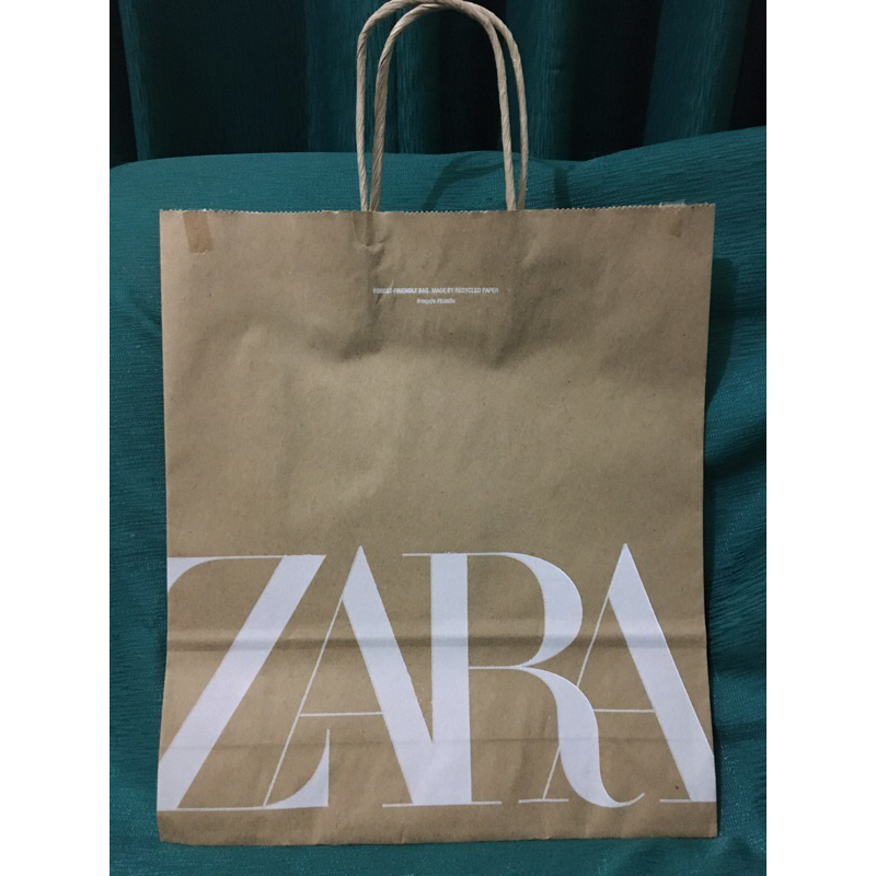 

Original Paperbag Zara - MULUS. PRELOVED size MEDIUM