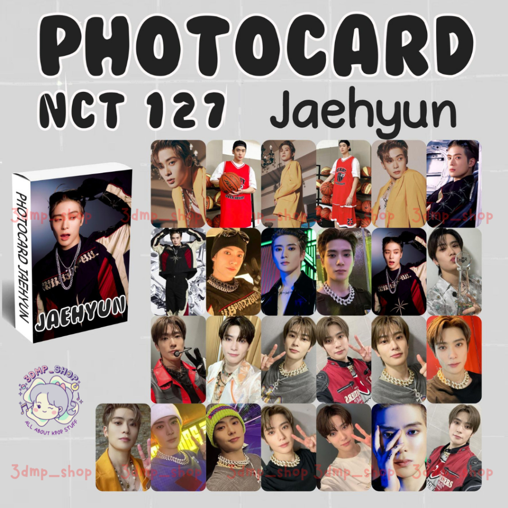 [25 Lembar] photocard lomo photo card NCT 127 Jaehyun Taeyong Doyoung Taeil Jungwoo Yuta Haechan Johnny Mark