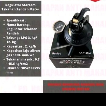 REGULATOR GAS STARCAM T12RM