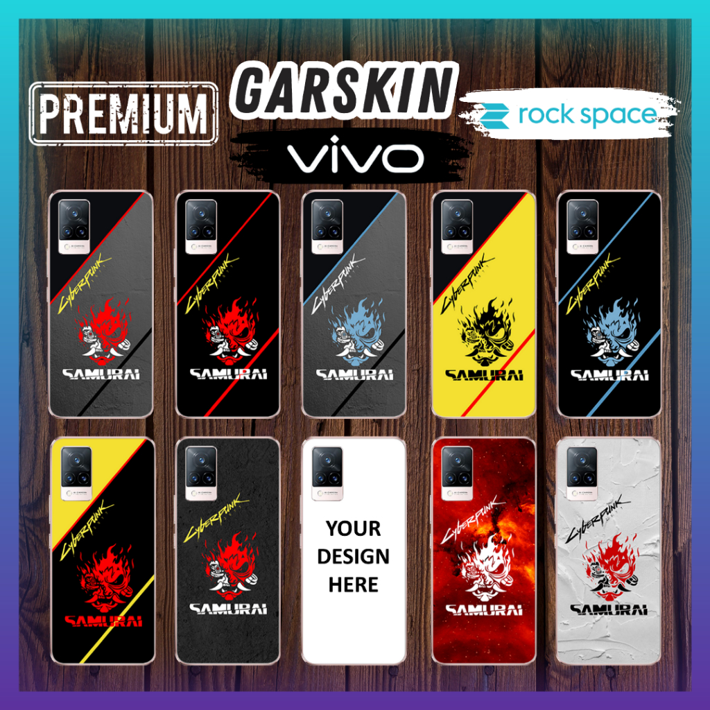Premium Garskin Vivo Motif Cyberpunk By Rockspace