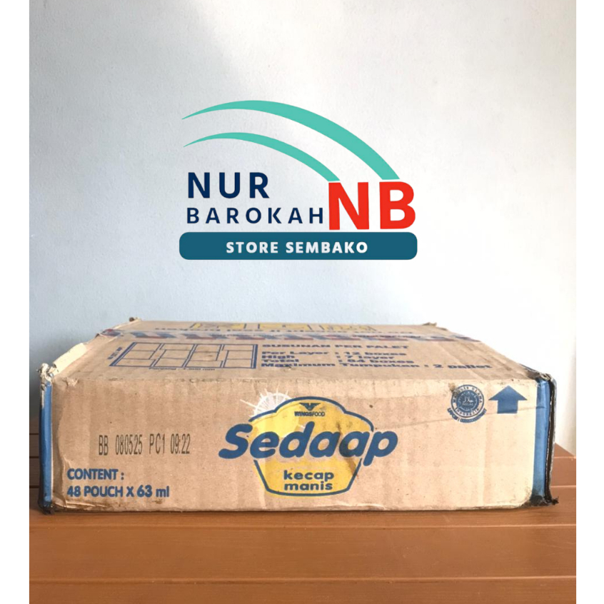 

KECAP SEDAAP 1 DUS (48 pouch x 63ml)