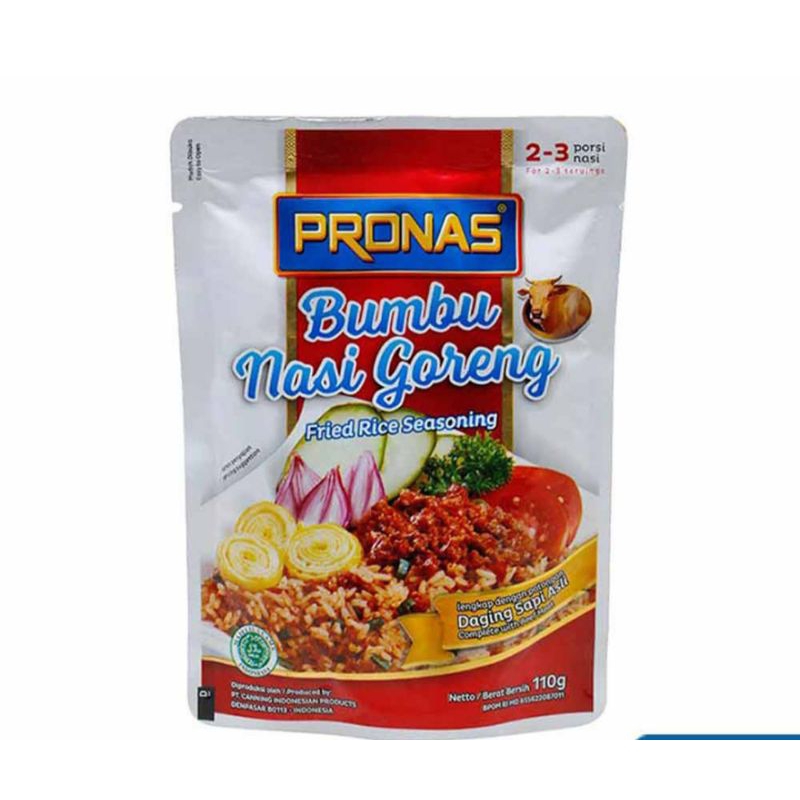 

Pronas Bumbu Nasi Goreng dengan Daging Sapi 110 g