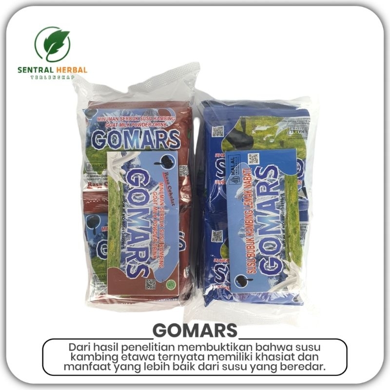 

Susu Kambing Etawa Gomars Original Isi 8 Sachet 20gr