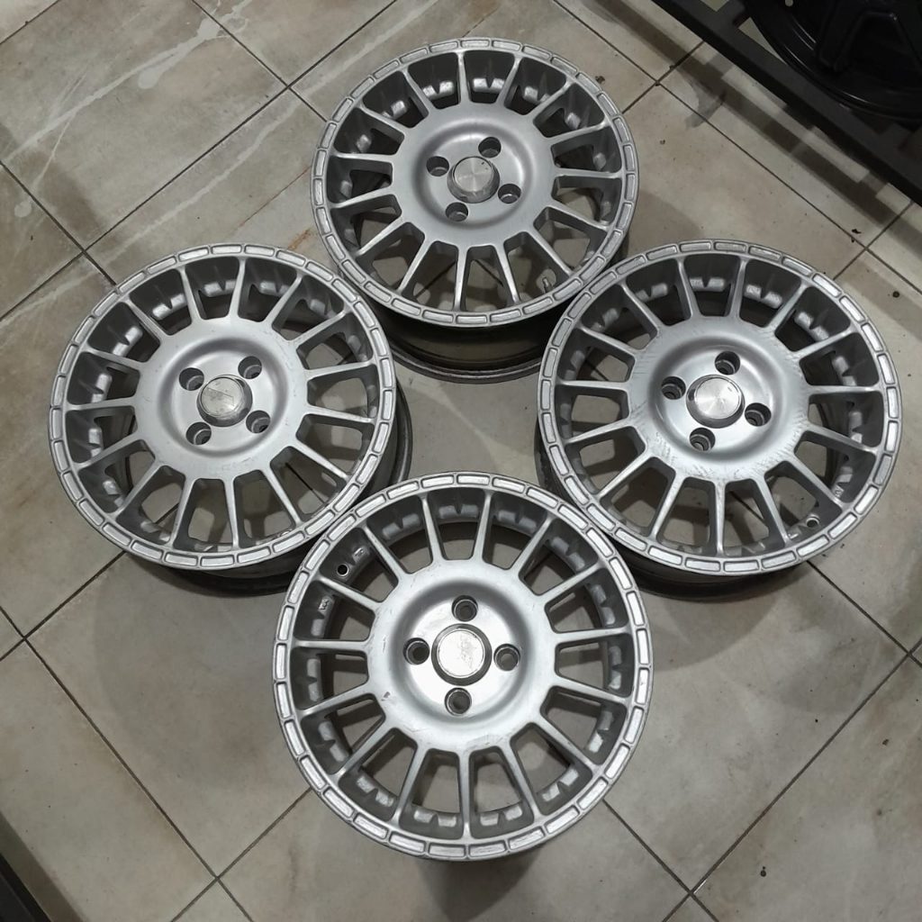 velg mobil bekas murah ring 15 pcd 4x100 untuk Yaris, Brio, Jazz