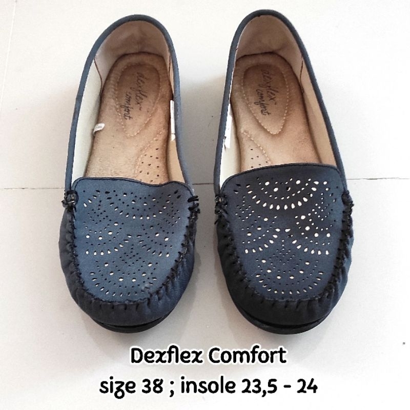 Sepatu loafer wanita size 38, preloved