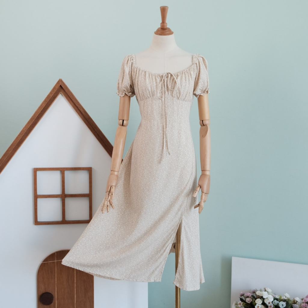 Ladybydiana LISSY DAILYDRESS Mini Dress Wanita Sexy Ala Korean Style