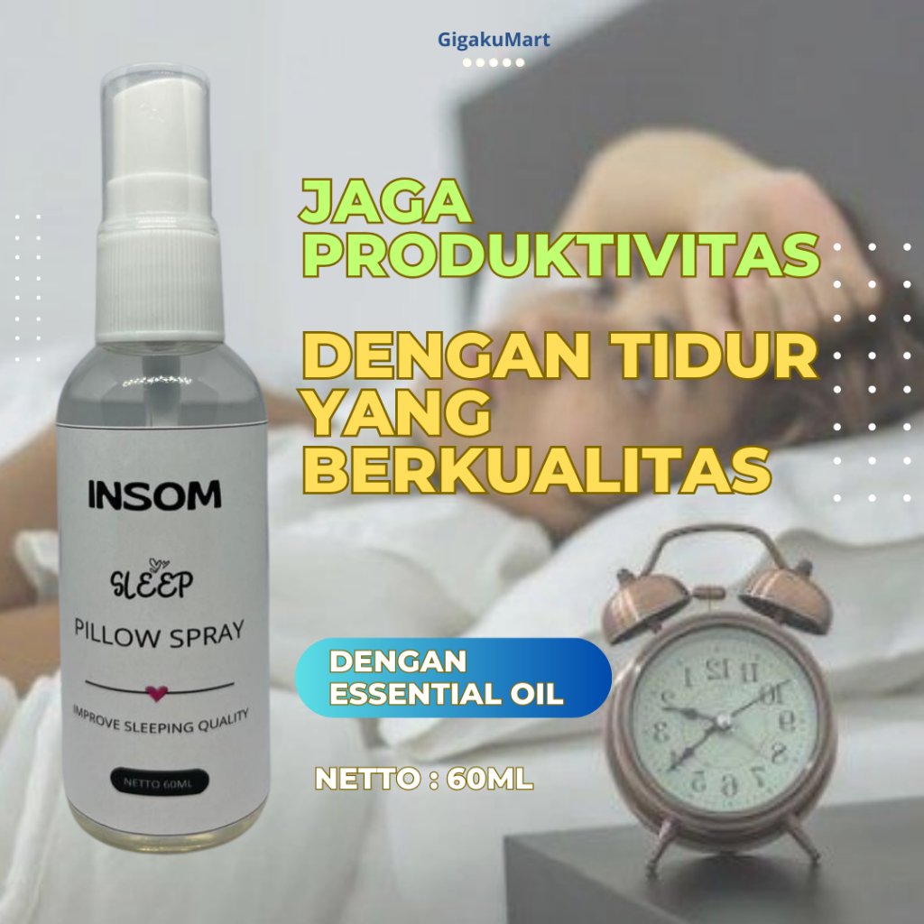 Sleep Pillow Mist Spray Aromaterapi Insomnia