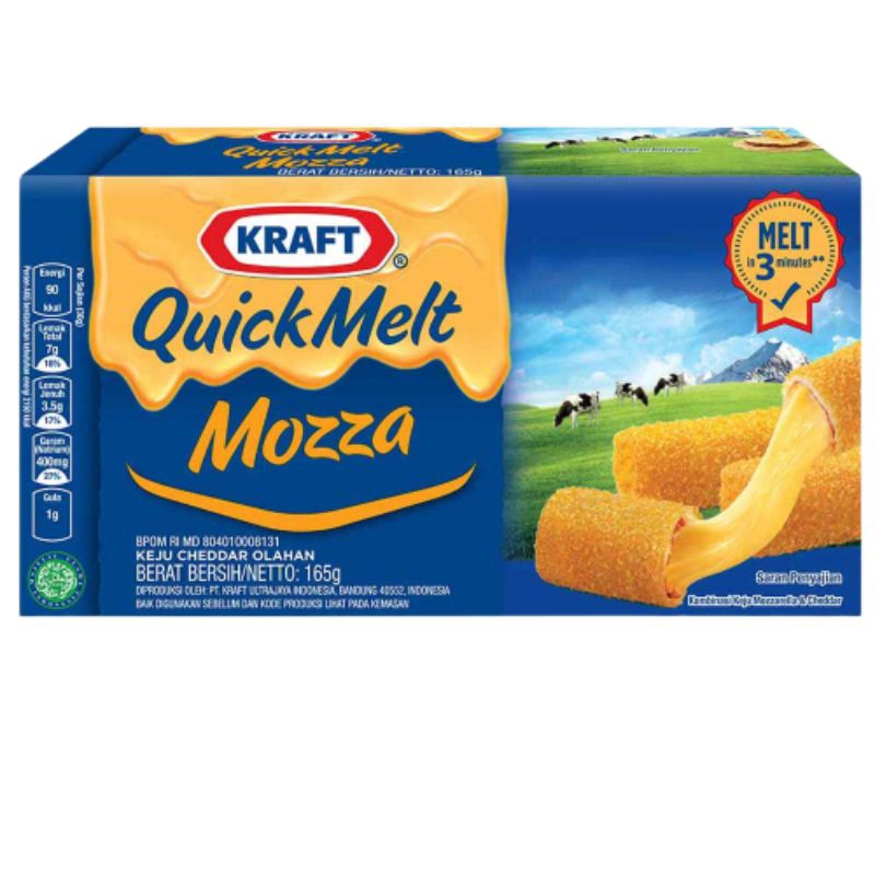 

Quick Melt Mozza 165g