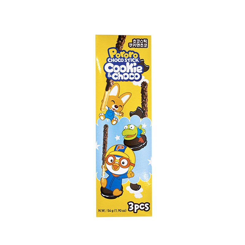 

Pororo cookies choco stick