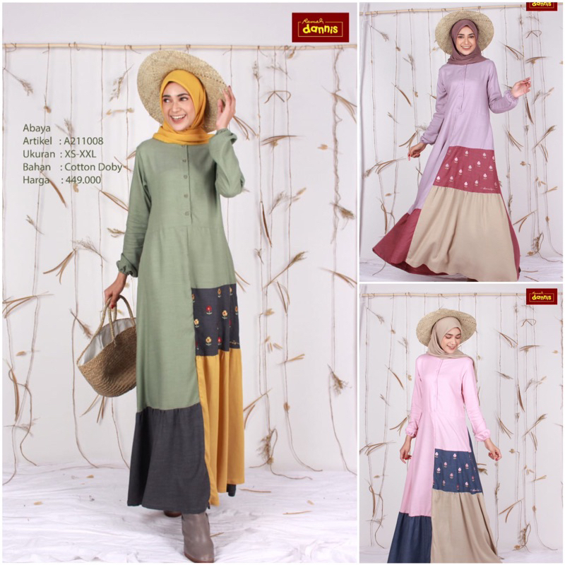 Abaya Reguler 211008 by Rumah Dannis