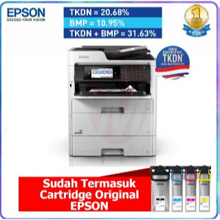 Printer Epson WF C579R ESP Duplex Multifungsi Wifi + Optional Cassette