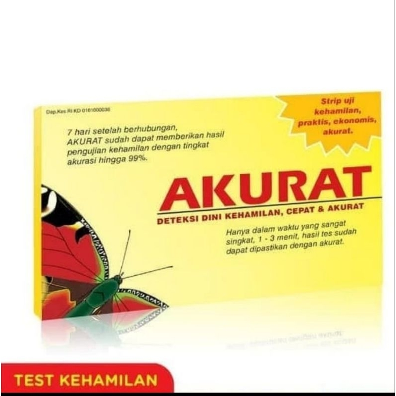 tespack akurat strip tes kehamilan