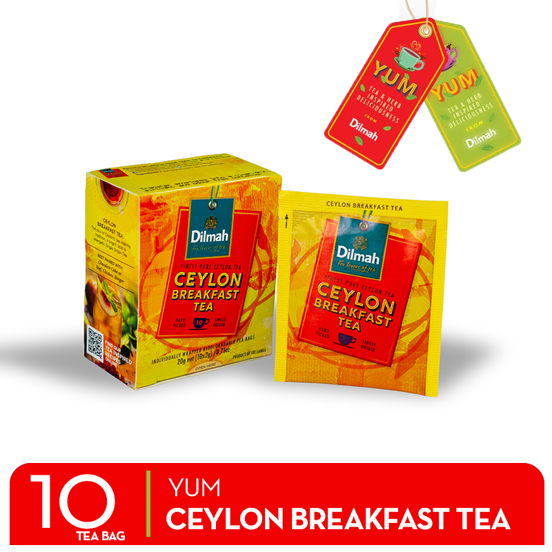 

Dilmah Yum Ceylon Breakfast Tea - Teh Celup