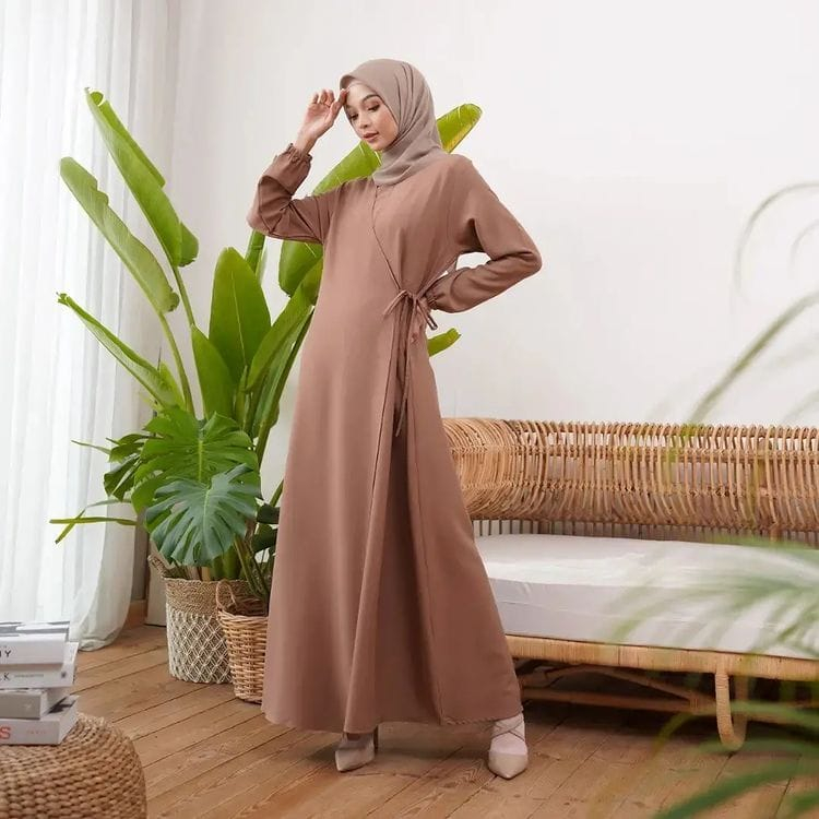 Gamis Wanita Polos simple size M-L-XL-2XL Terbaru 2023 / Dress Kondangan Tali Muslim Dewasa Termurah / Gamis Busui Syar'i Jumbo Lebaran Terlaris / Baju Muslim Modern Best Seller Kekinian / Asyifa Fashion Muslim Elegan