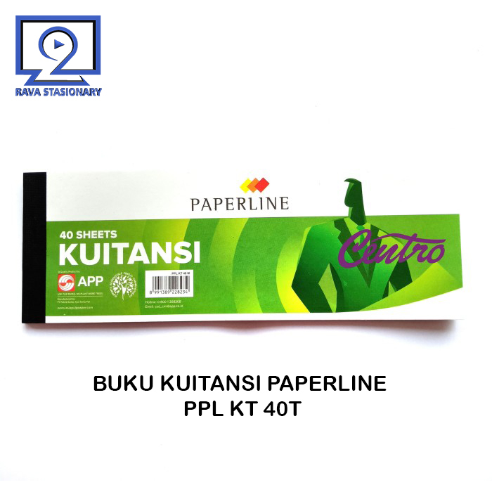 

BUKU KUITANSI PAPERLINE PPL KT 40T