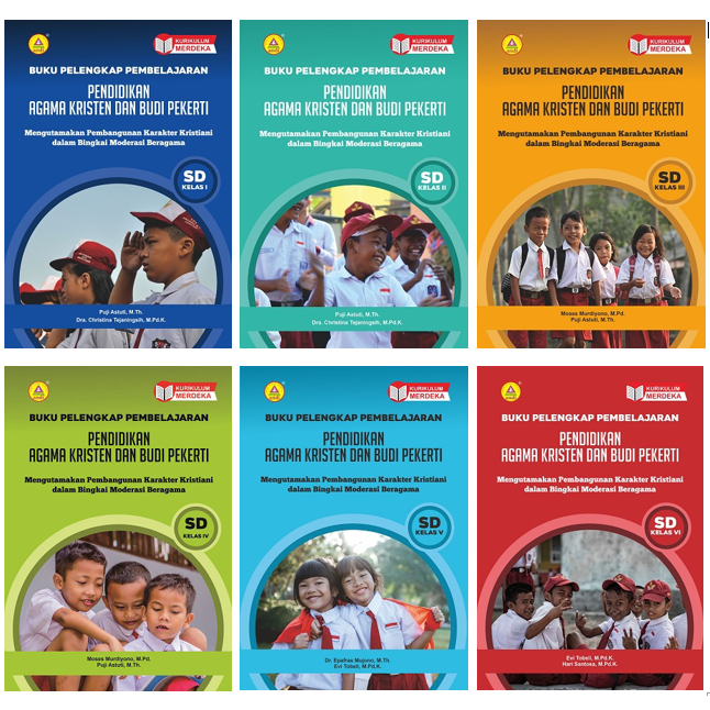 Buku LKS - Buku Pelengkap Pembelajaran Pendidikan Agama Kristen dan Budi Pekerti SD Kelas 1,2,3,4,5 