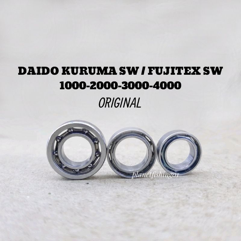 bearing daido kuruma sw / bearing daido fujitex sw 1000 2000 3000 4000 / klaher reel daido kuruma sw