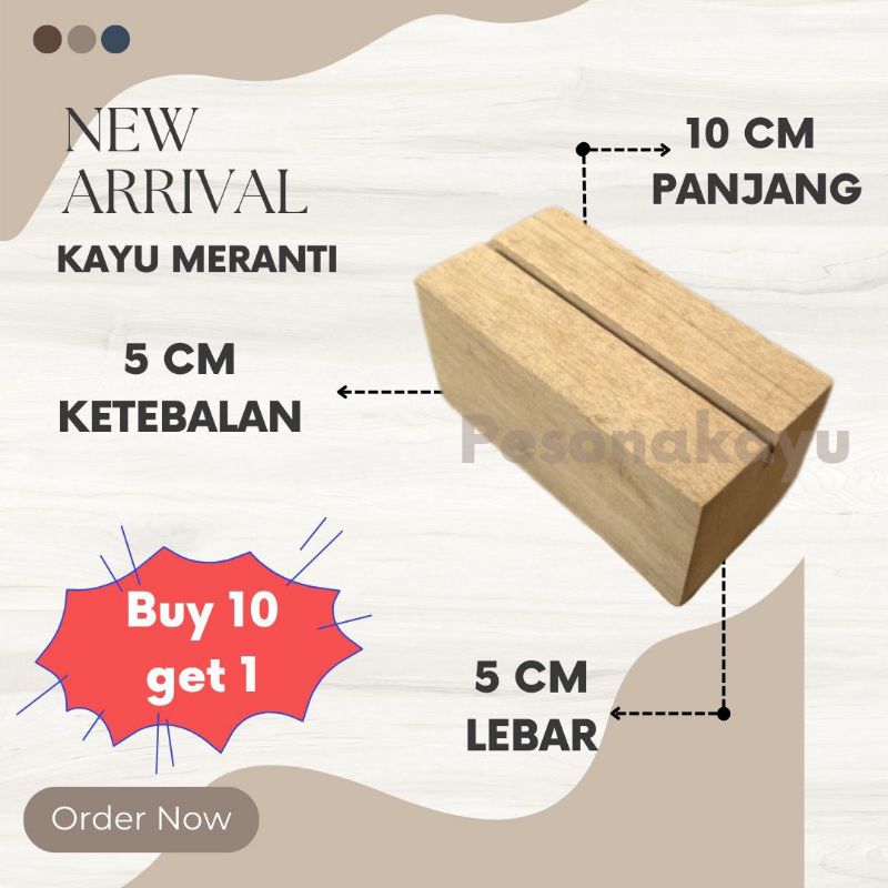 

Stand Akrilik | Price Tag Holder | 5cm x 5cm x 10cm