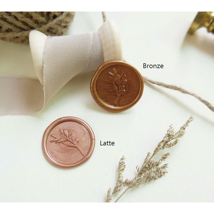 

DILL 1 Piece LefavelaaCOIN Seal Wax Stamp Sticker Instant / Seal Wax Coin / Wax Seal / Stempel Lilin / Self Adhesive / Segel lilin Amplop Undangan Vintage