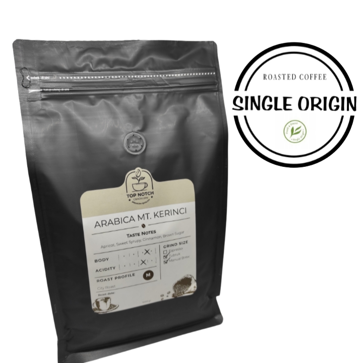 

Kopi Arabika Kerinci 1kg - Single Origin Roasted Bean/Biji