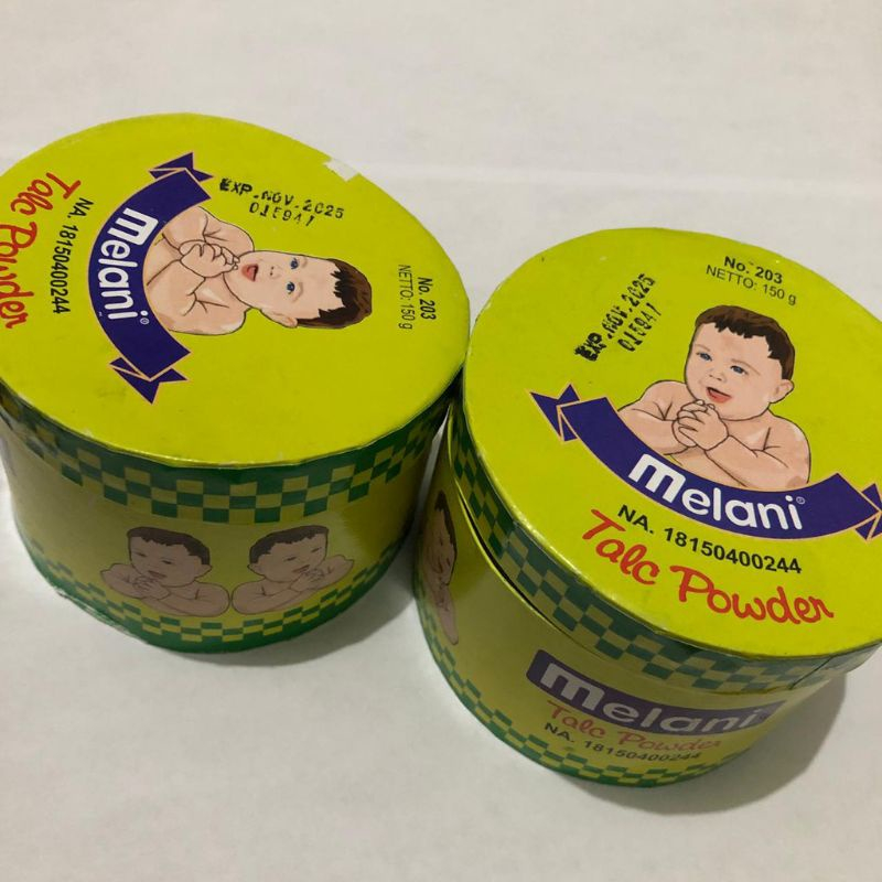 Melani Talc Powder Baby / Bedak Bayi 150g (Bedak Marion)