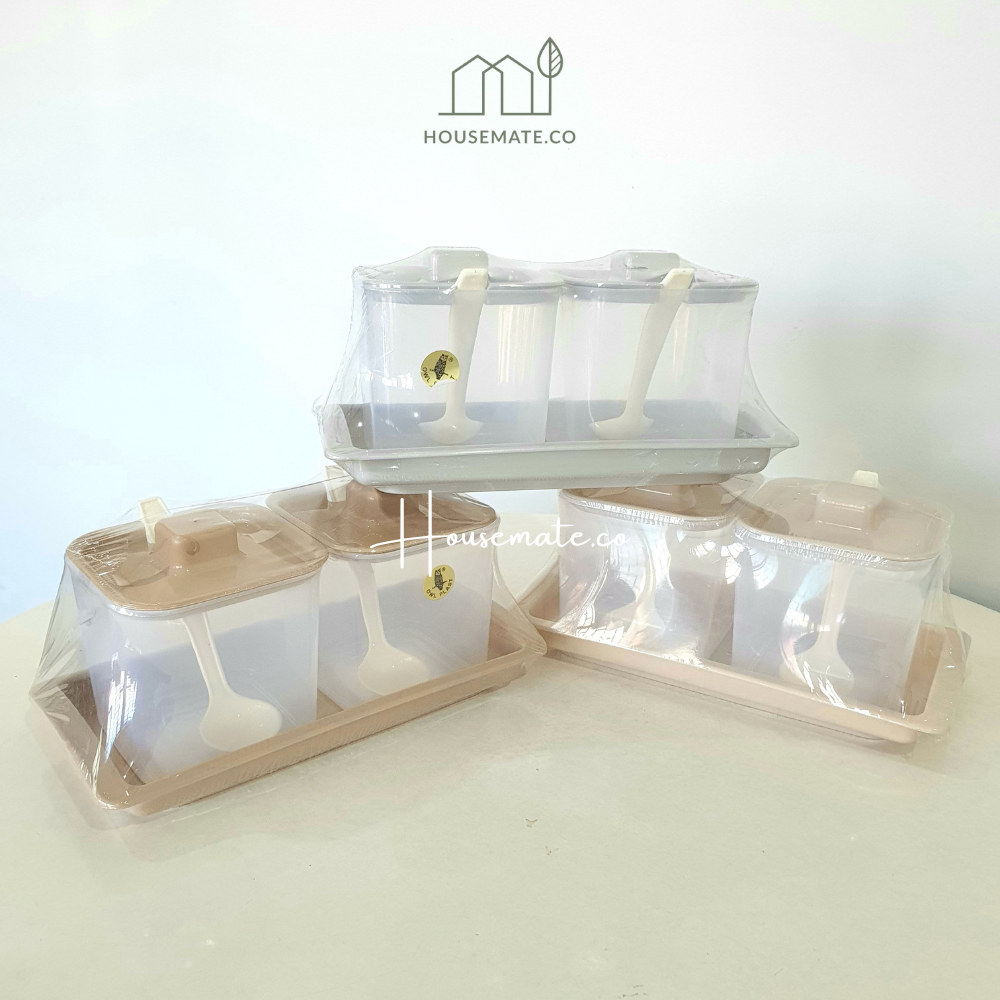 Owl Plast Sabrina Kitchen Pot/Set / Tempat Bumbu