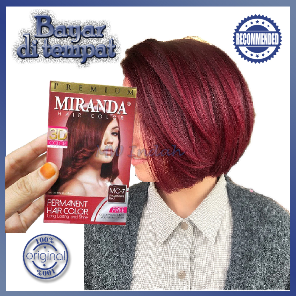 Cat Rambut Miranda Original BPOM Semir Rambut Yang Bagus Permanen Cat Rambut Korea Untuk Pria Dan Wa