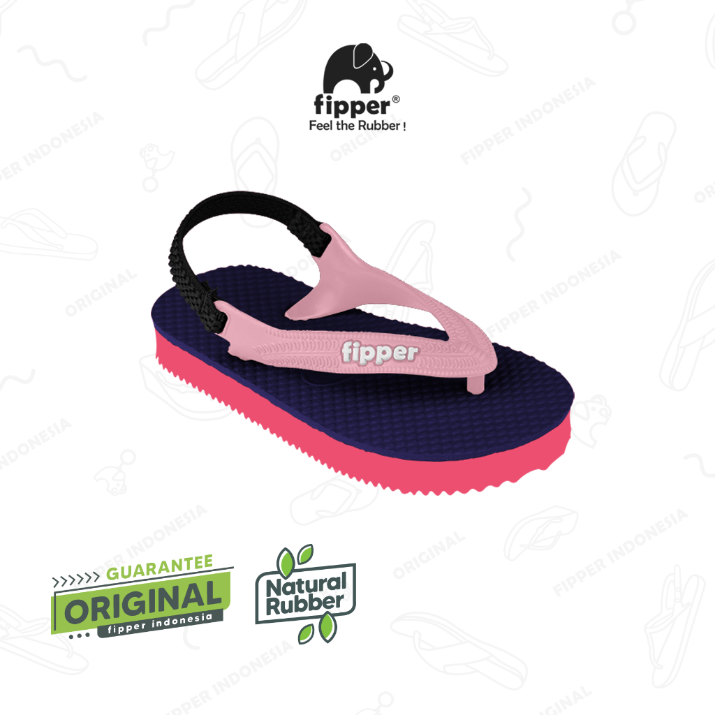 Fipper Todd's Navy / Red Ruby / Pink Light