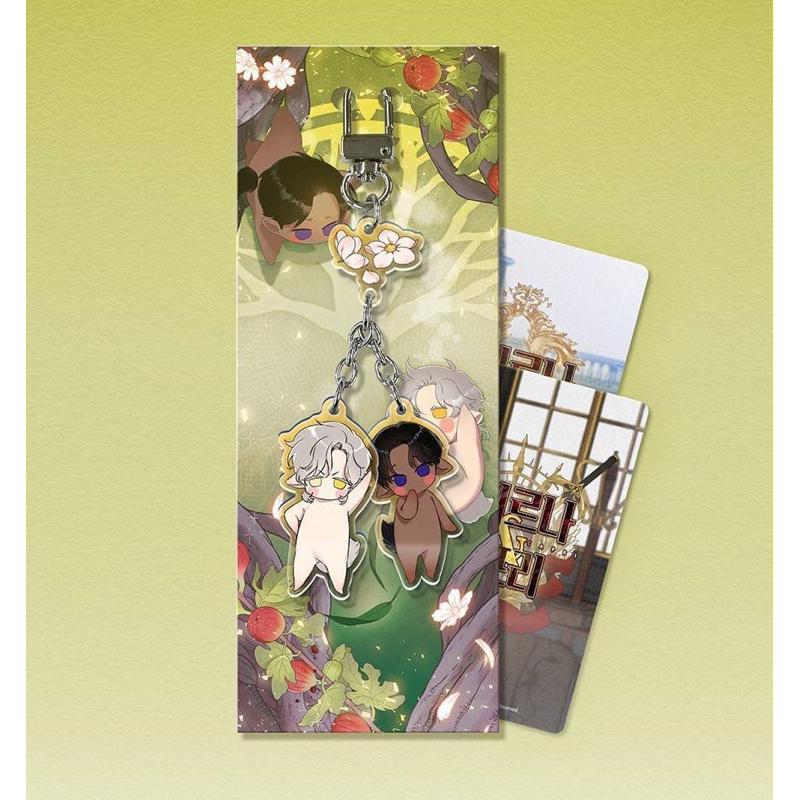 [BOOKED] Smyrna and Capri Keychain