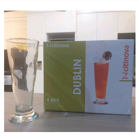 Gelas Juice Citinova Dublin isi 6 / 6 pcs Gelas Juice Terompet Dublin