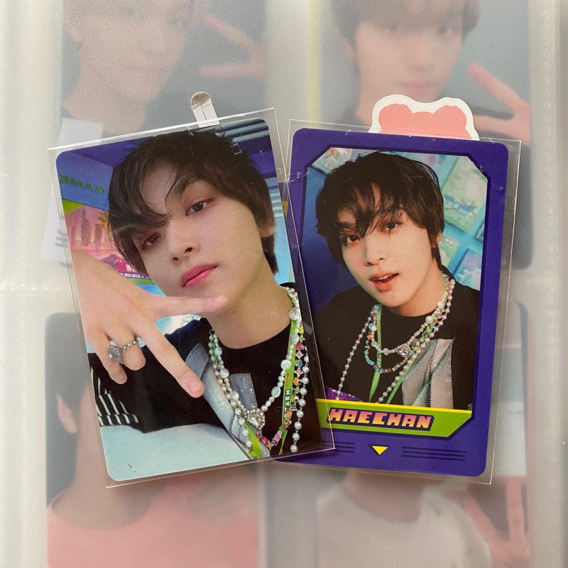 PC HAECHAN GLITCH MODE MATCHING GAME CARD