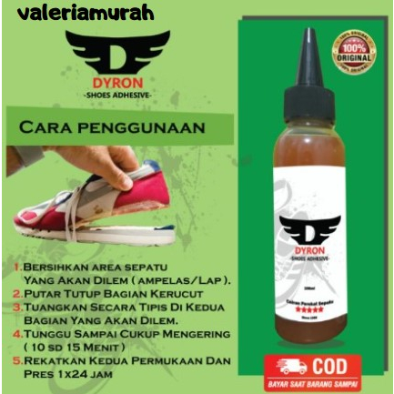 LEM SEPATU SUPER KUAT [ TAHAN AIR & PANAS ] DYRON